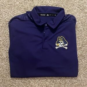 Men’s adidas Purple ECU Size M Polo